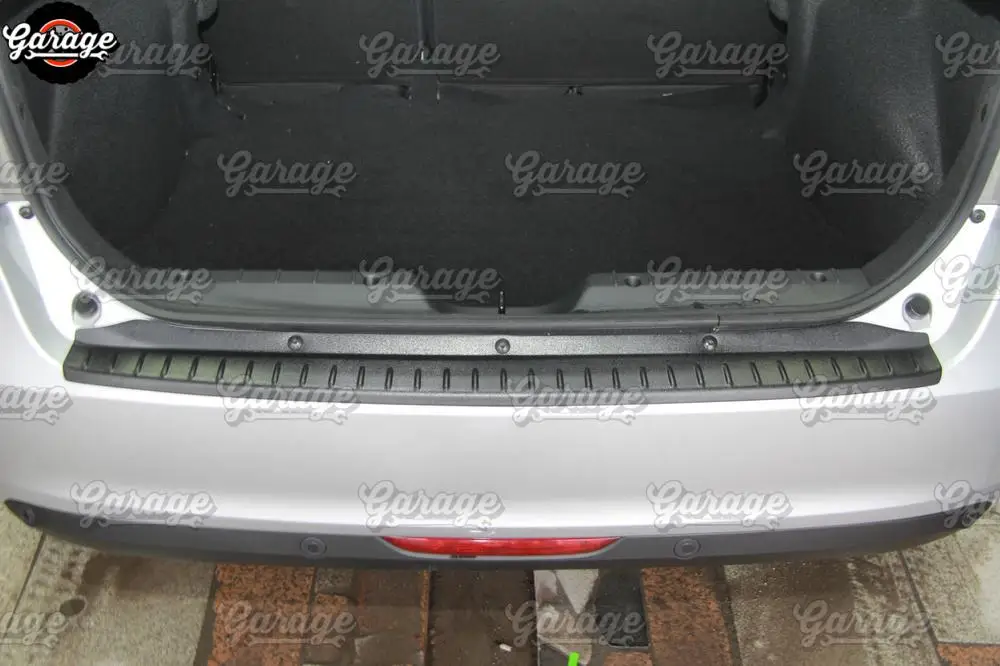 Guard of rear bumper for Lada Vesta Sedan / SW / Cross 2015- ABS plastic accessories protective plate scratch car styling tuning