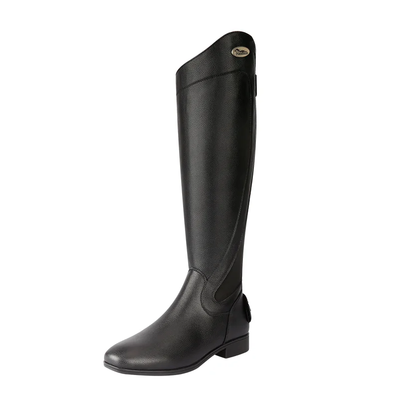 Cavassion-Bottes d'équitation longues en cuir de vachette, nouveau design, haute qualité, respirantes, équipements d'équitation, 8106108