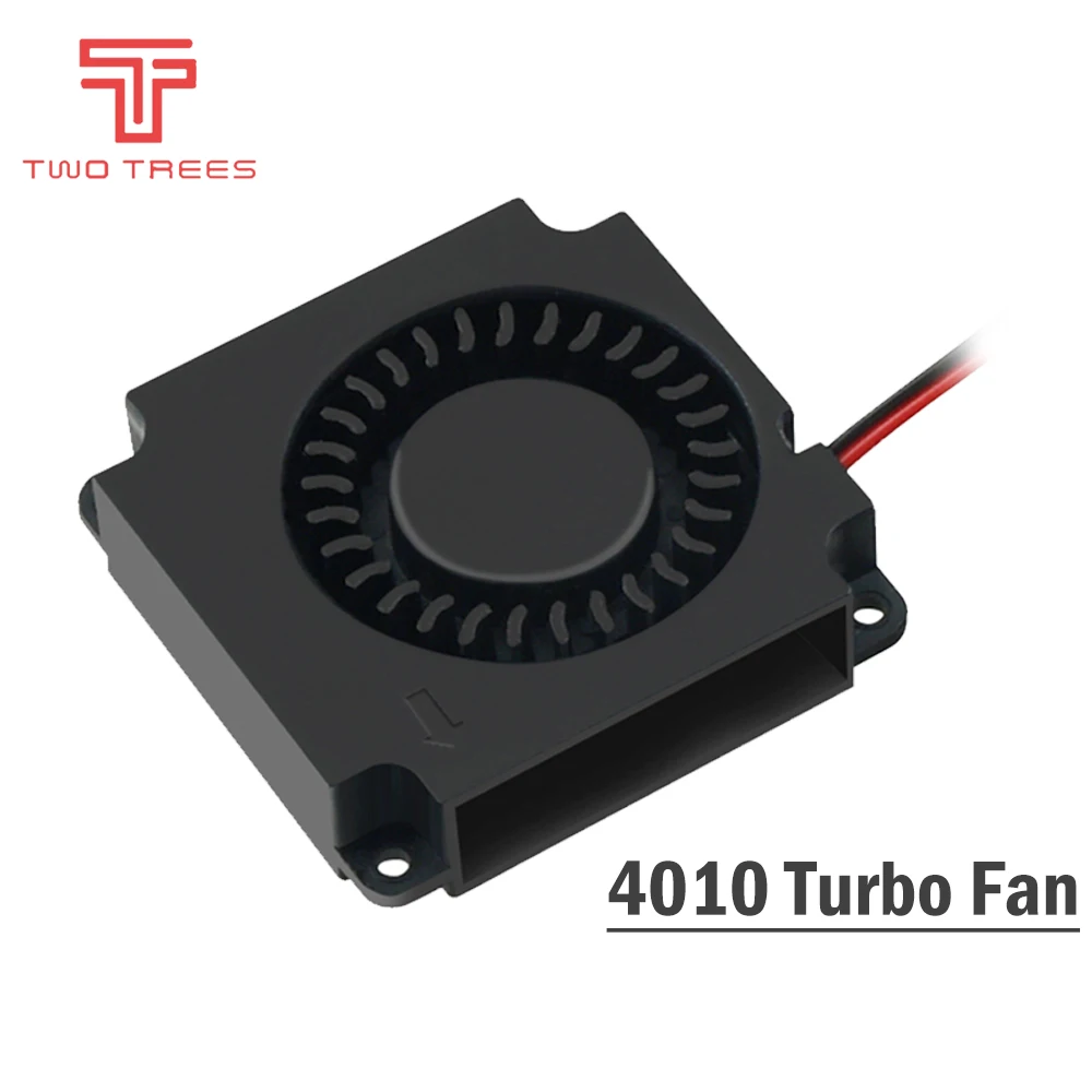 Mini ventilador de refrigeración 4010 para impresora 3D Ender 3 CR10, ventilador de escape Turbo de 5V/12V/24V CC, 40x40x10mm, 40x40x20mm, 1 unidad)