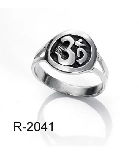 Anilllo de Plata Maciza Ohm (Fabricado en España) (15)