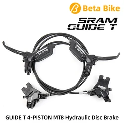 SRAM GUIDE T 4-PISTON Mountain Bicycle Hydraulic Disc Brake MTB bike parts Front & Rear 950/1800mm