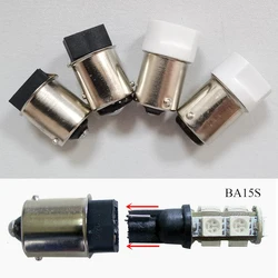 2Pcs T10 W5W 168 194 to 1156 BA15S P21W 1156 BAU15S PY21W 1157 BAY15D P215W LED Light Lamp Bulb Base Converter Adapter Socket