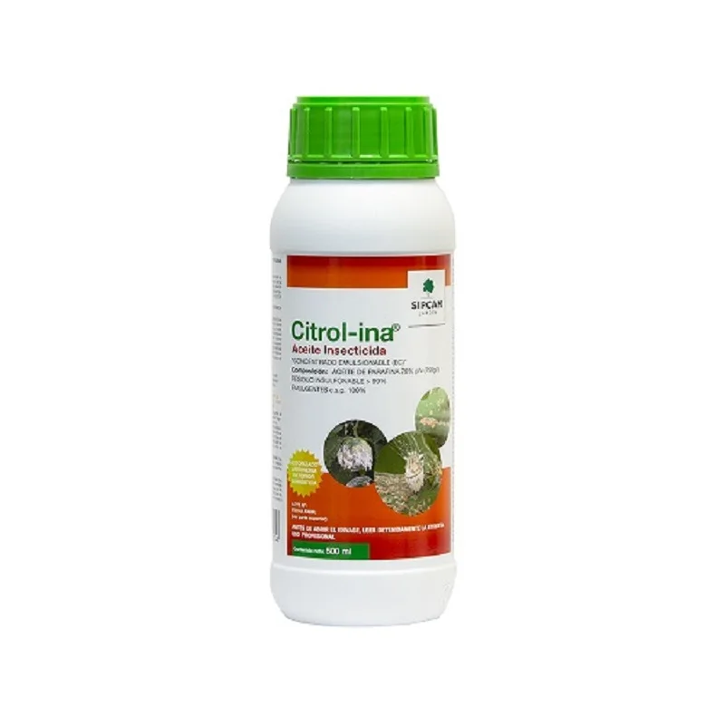 SIPCAM JARDÍN Citrol-ina Aceite Parafina 79% para Control de Cochinillas, Anticochinillas, Uso Doméstico, Uso en Gran Variedad de Cultivos, Biodegradable, Productos para el Control de Plagas
