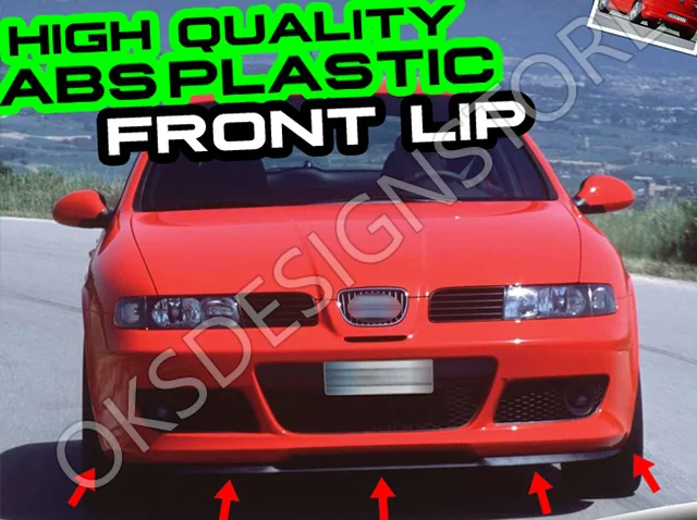 FOR SEAT LEON MK1 1M CUPRA R FRONT SPOILER LIP Euro Spoiler Lip Universal