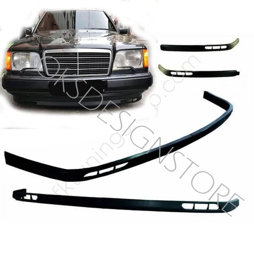 For Mercedes BENZ W124 W201 - Lag Style Front Bumper  Euro Spoiler Lip Universal