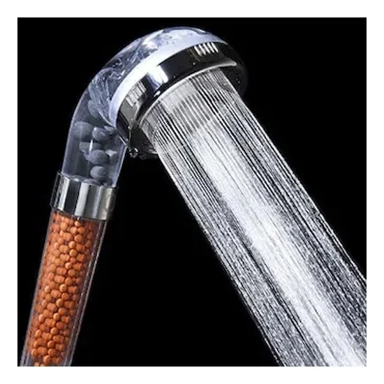 Bath Head Shower Adjustable Jetting Fragrant Shower  High Pressure Saving Water Bathroom Anion Filter Shower SPA Relax Nozzle