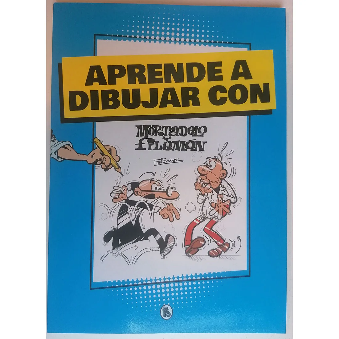 Didactic, learn to draw with MORTADELO and fileemon, B Editions, author F. IBAÑEZ, year 2021 - ART BOOK, disclosure and study.