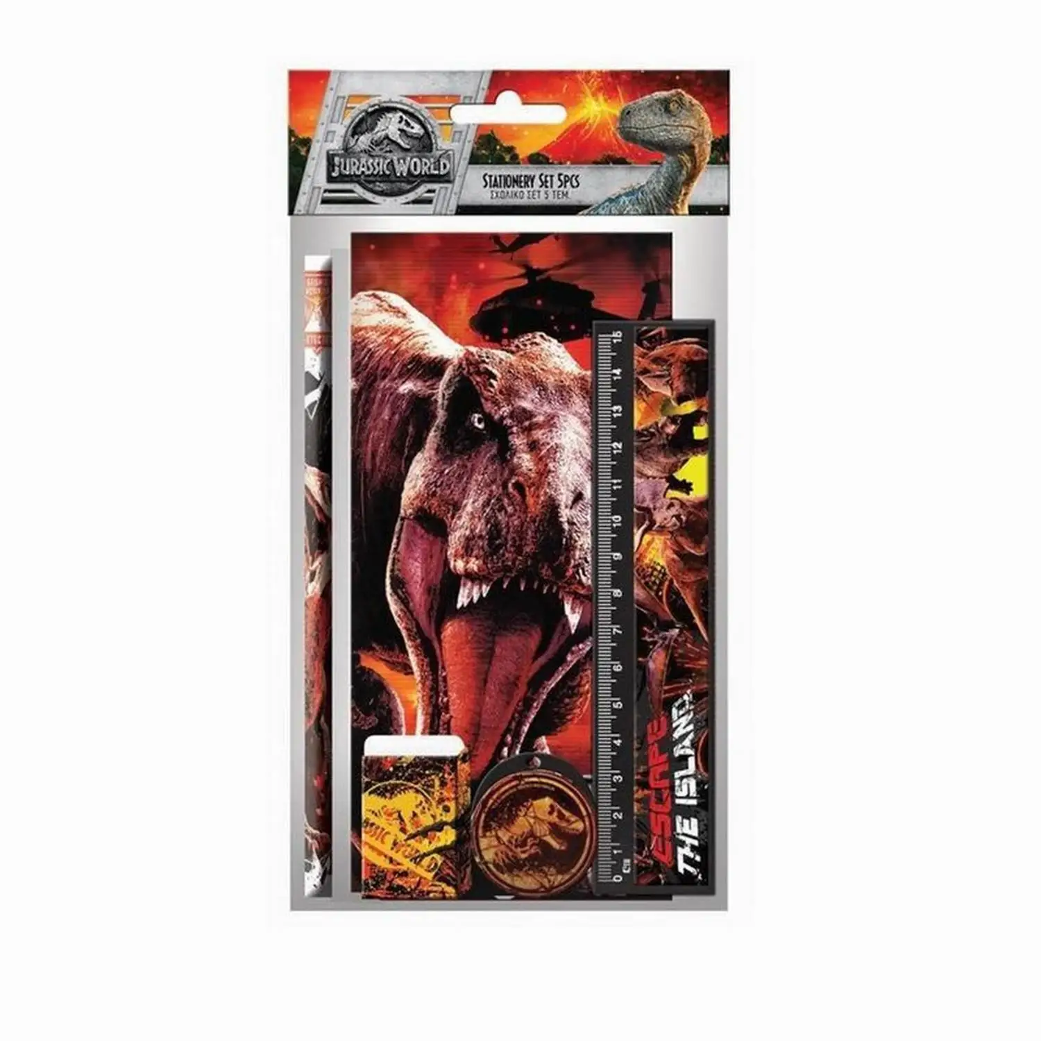 Child stationery Set stationery Jurassic Park accessories collecting movies