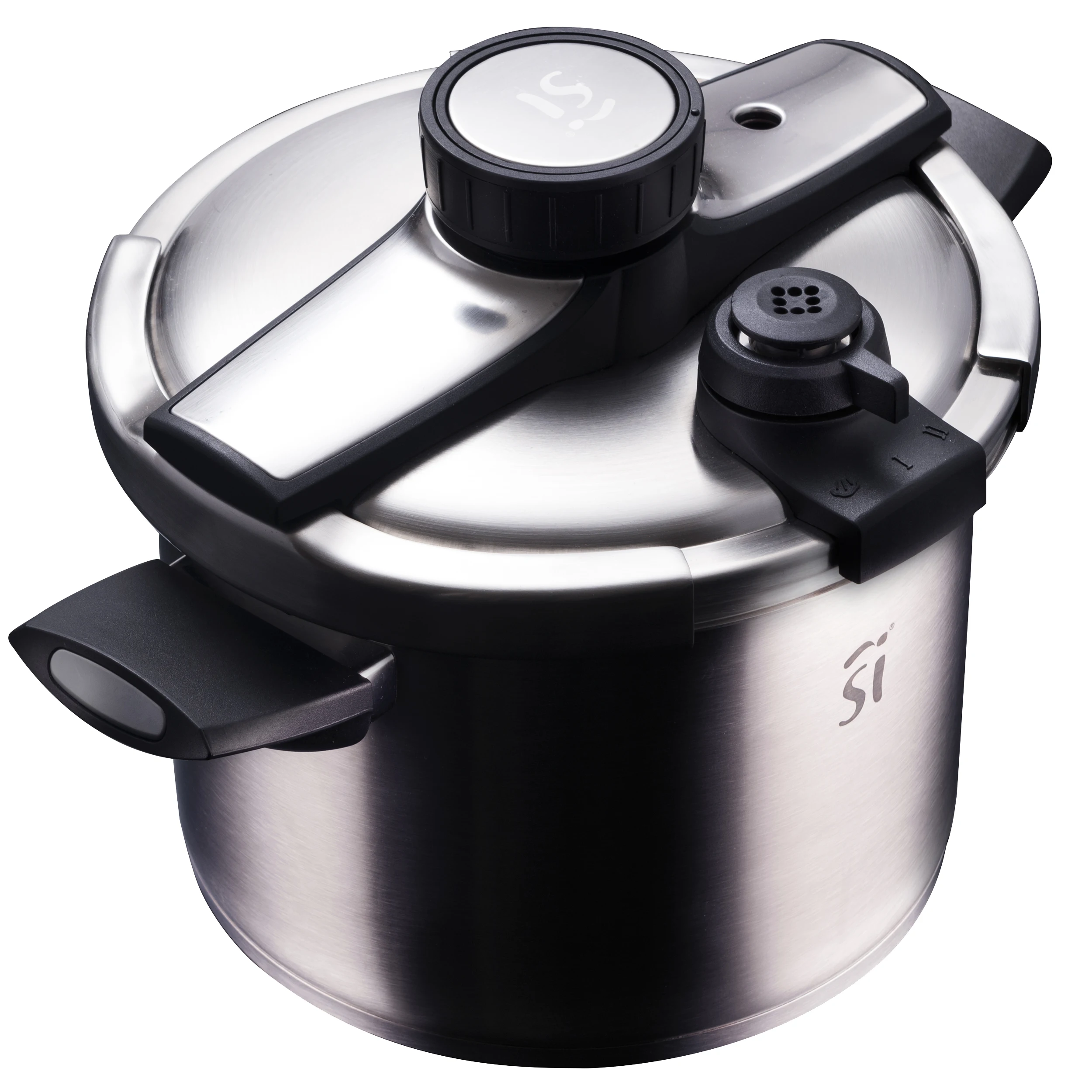 SAN IGNACIO pressure cooker in high quality stainless steel Capri Matt collection