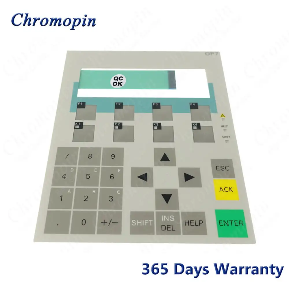 Imagem -03 - Interruptor de Teclado de Membrana para 6av36071jc200ax1 Op7 dp 6av3607-1jc20-0ax1