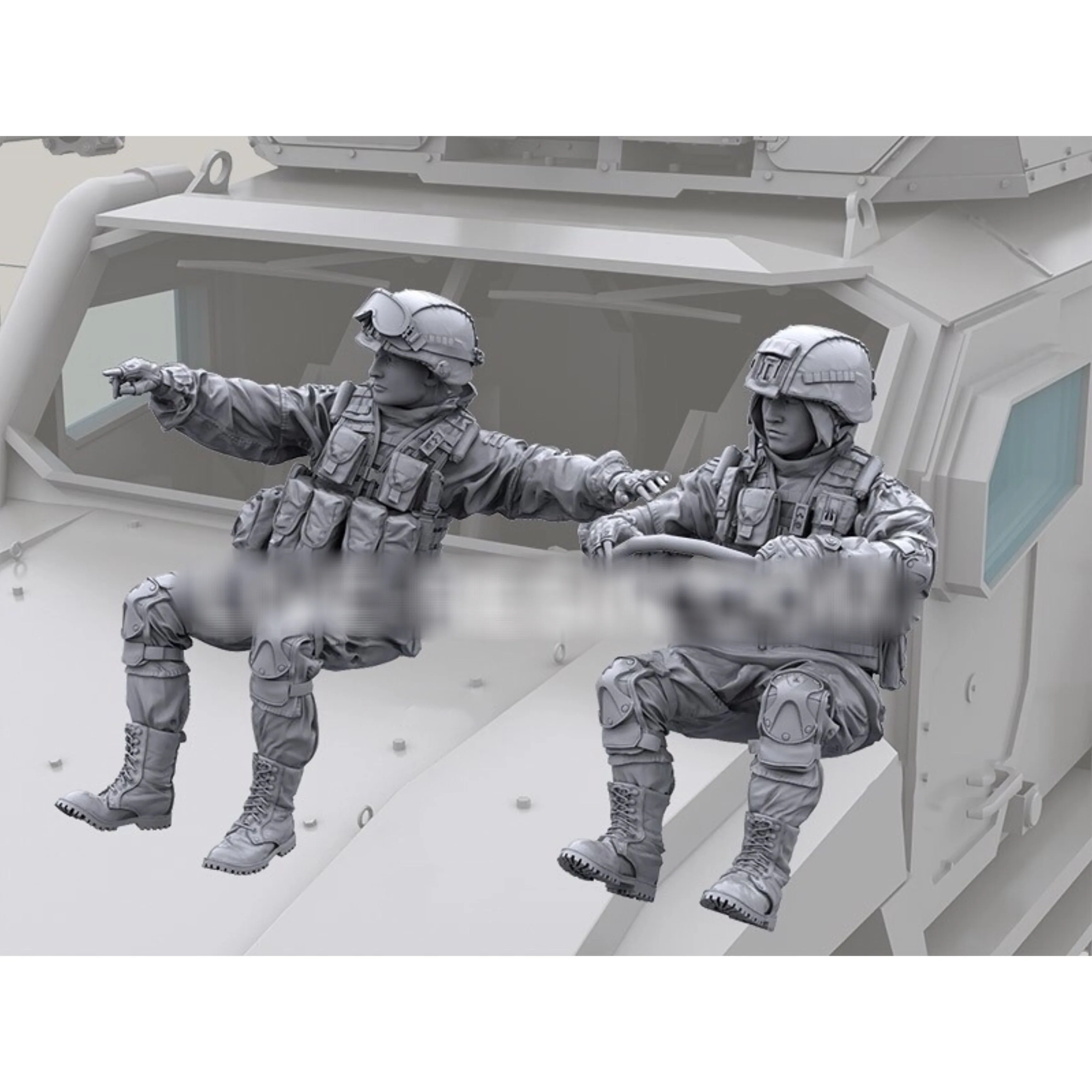 

1/35 фигурка модели из смолы GK, несобранный и Неокрашенный комплект