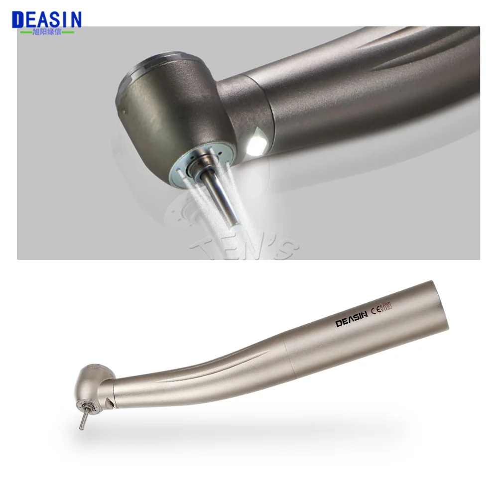 For KAVO Coupling Dental High Speed Optical Fiber Turbine rotation Pen Led Handpiece 45 Degree Standard Mini Torque Head