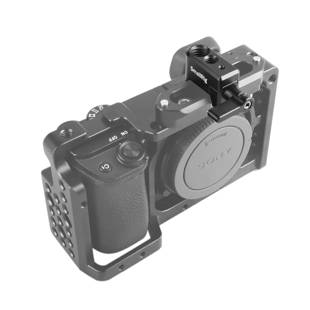 SmallRig Quick Release Clamp NATO Standard Clamp with 1/4"-20 and 3/8"-16 Mounting Holes for DIY Magic Arm Rig  - 1973