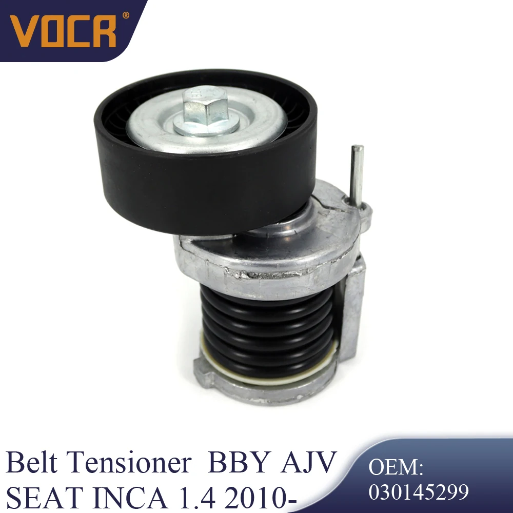 

VOCR Auto BBY AJV CCRA Engine Belt Tensioner For SKODA Octavia F Fabia 1.4 1.6 1996-2013 A2 VENTO 030145299C Car Accessories