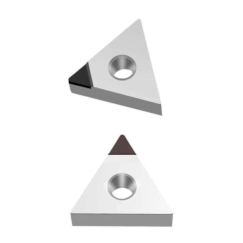 Insert Pcd Cbn Machines Draaibank Snijgereedschap Insert TBGT060102 TBGT060104 Pcd Voor Aluminium Cbn Voor Hard Staal