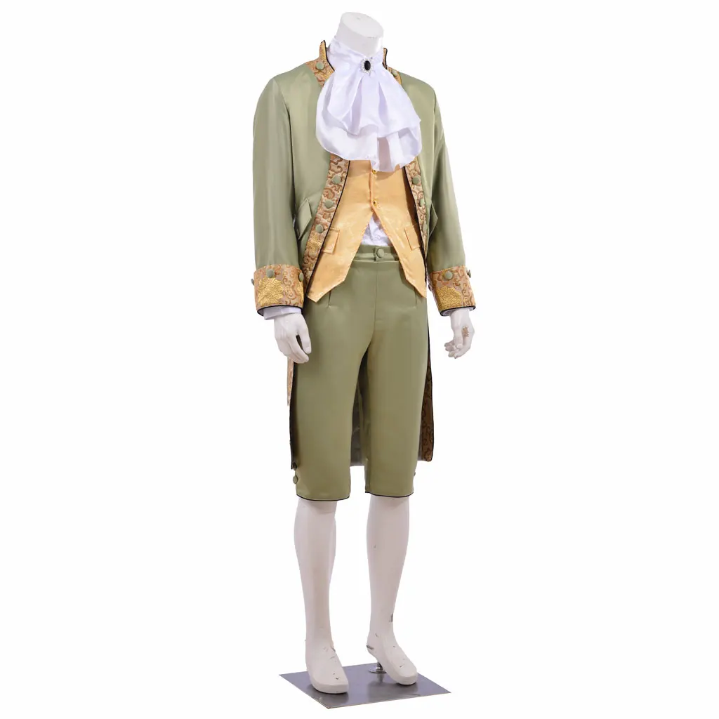 18th Century Colonial Outfit Men Medieval French Royal Uniform Outfit Rococo Fashion 18th Century Noblemen Court Dress