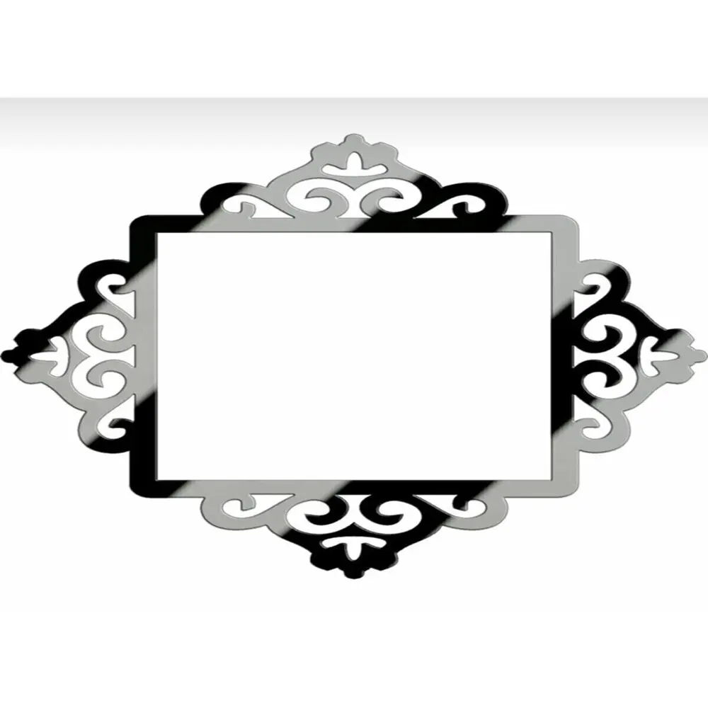 Decorative Plexi electrical Socket Switch Frame 1-2-3 decorative frame socket and switch Gold & silver Decorative Plexi Socket S