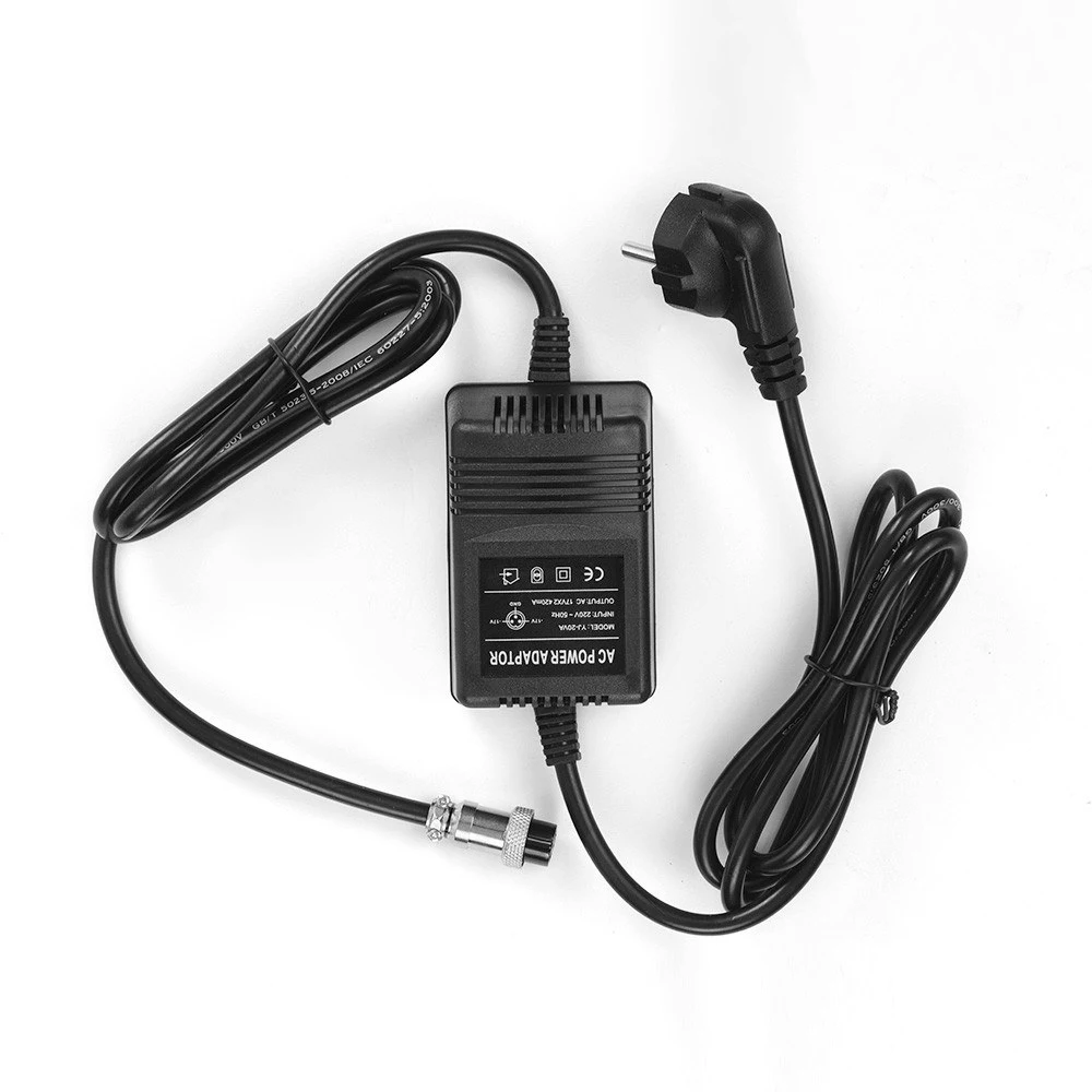 Mixing Console Mixer Power Supply AC Adapter 17V 420mA 3-Pin Connector 110V-220V Input for Yamaha MG16/MG166CX/MG166C/F4/F7/6FX