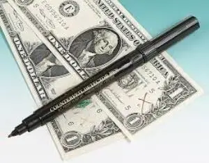 Fake Money Checking Pen Dollar Euro