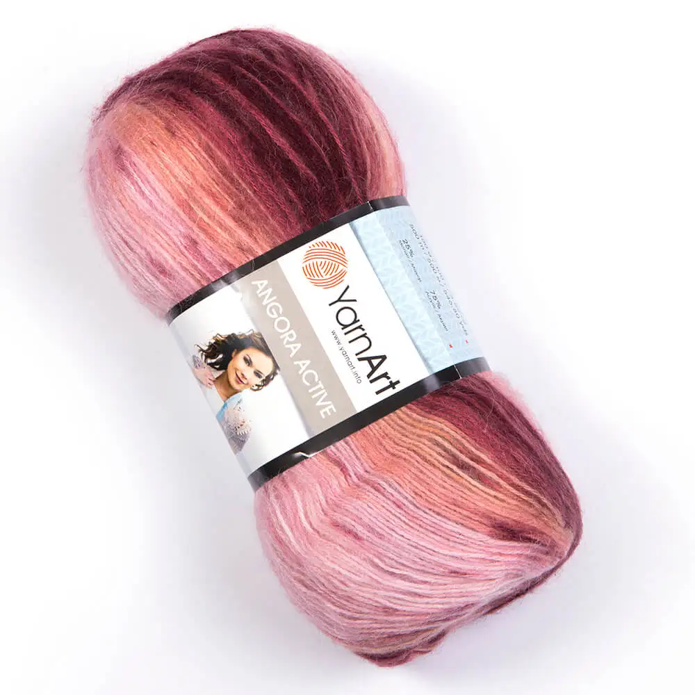 YarnArt Angora Active 100g przędzy na drutach szydełka długie pluszowe wełny norek z kaszmiru nici sweter szalik Merino Feather moher