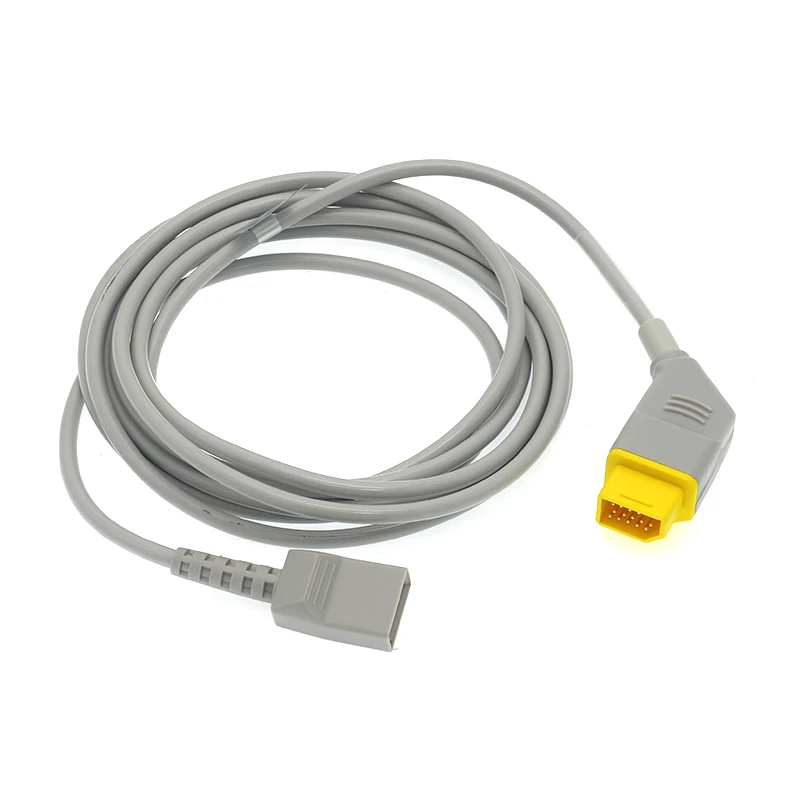 

Free Shipping for Nihon Kohden 14Pin to Utah Transducer Adapter IBP Cable square 14J Din 2.0 4pin