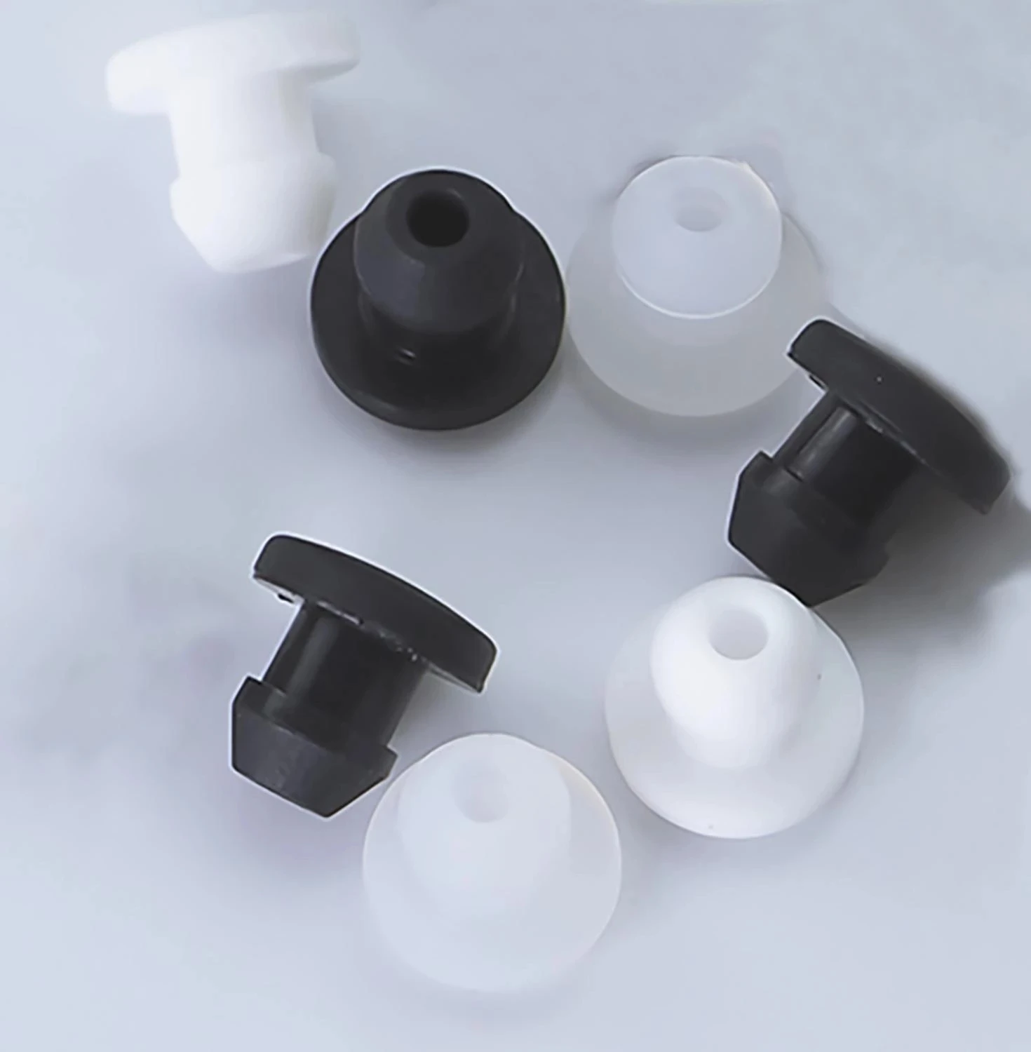 Imagem -02 - T-tipo Silicone Rubber Plug Cover Snap-on Junta Blanking End Caps Seal Stopper Junta Protetora mm