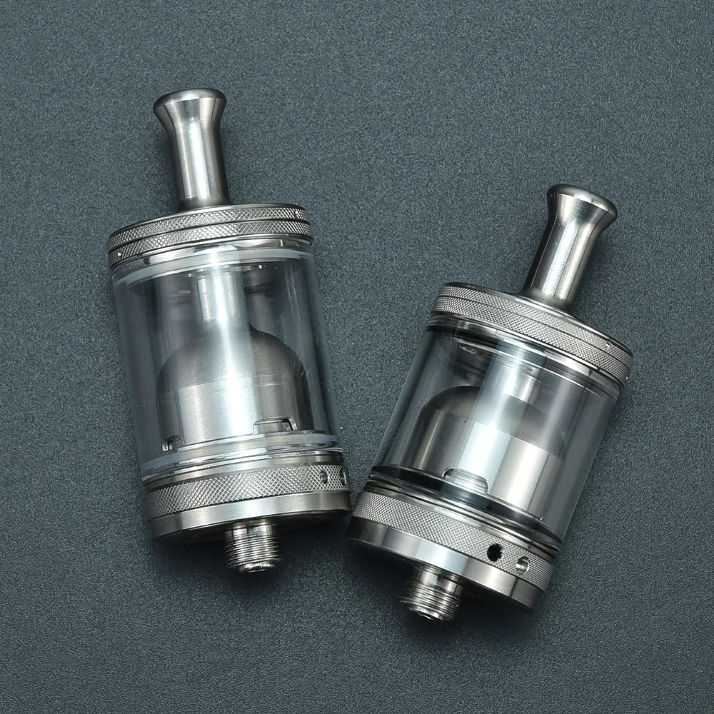 

Сменный комплект с коротким Баком для испарителя Taifun GTR Style RTA Vape, прозрачное стекло из нержавеющей стали, 2 мл