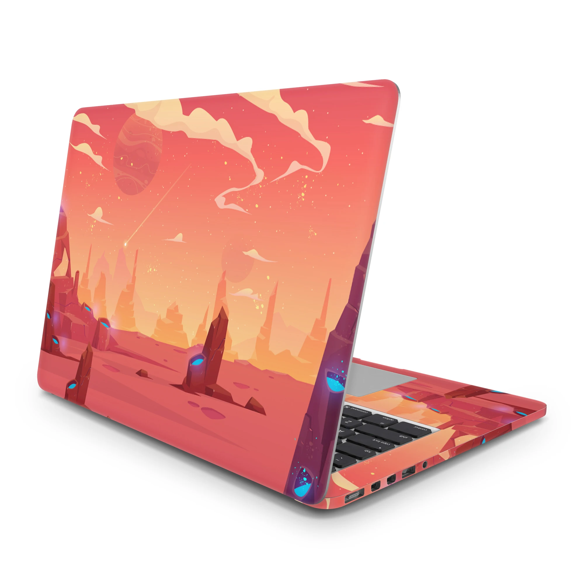 Sticker Master Space Laptop Vinyl Sticker Skin Cover per 10 12 13 14 15.4 15.6 16 17 19 "Inc Notebook Decal per Macbook,Asus,Acer,Hp,Lenovo,Huawei,Dell,Msi, apple, Toshiba,Compaq