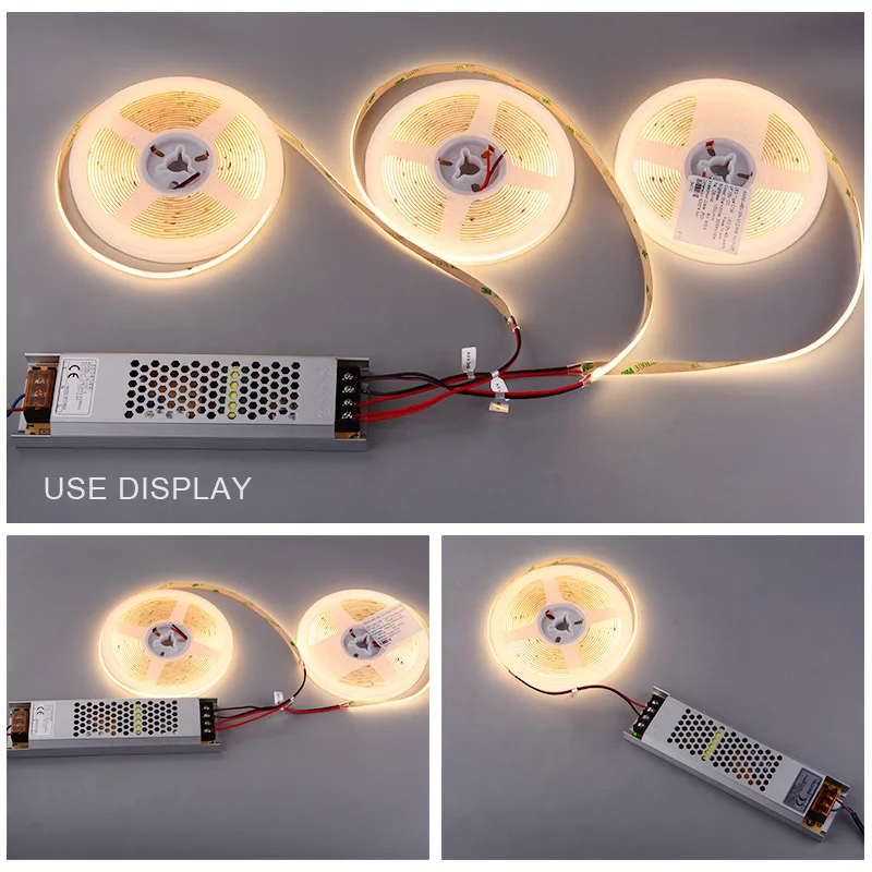 Ultra Thin LED Power Supply DC 12V 24V Lighting Transformers 100W 150W 200W AC180-260V Driver For LED Strip Lights