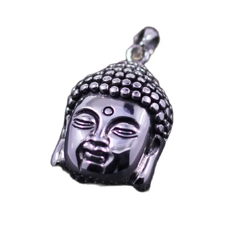 

KJJEAXCMY Thai Silver Pendants Wholesale S925 Silver Handmade Lady Selling Buddha Shipping