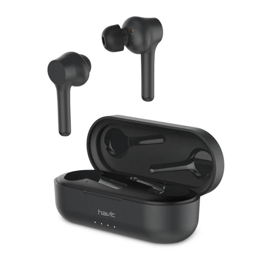 Havit Wireless bluetooth Earphone stereos with charge box for ALL smart phones calls and music I92