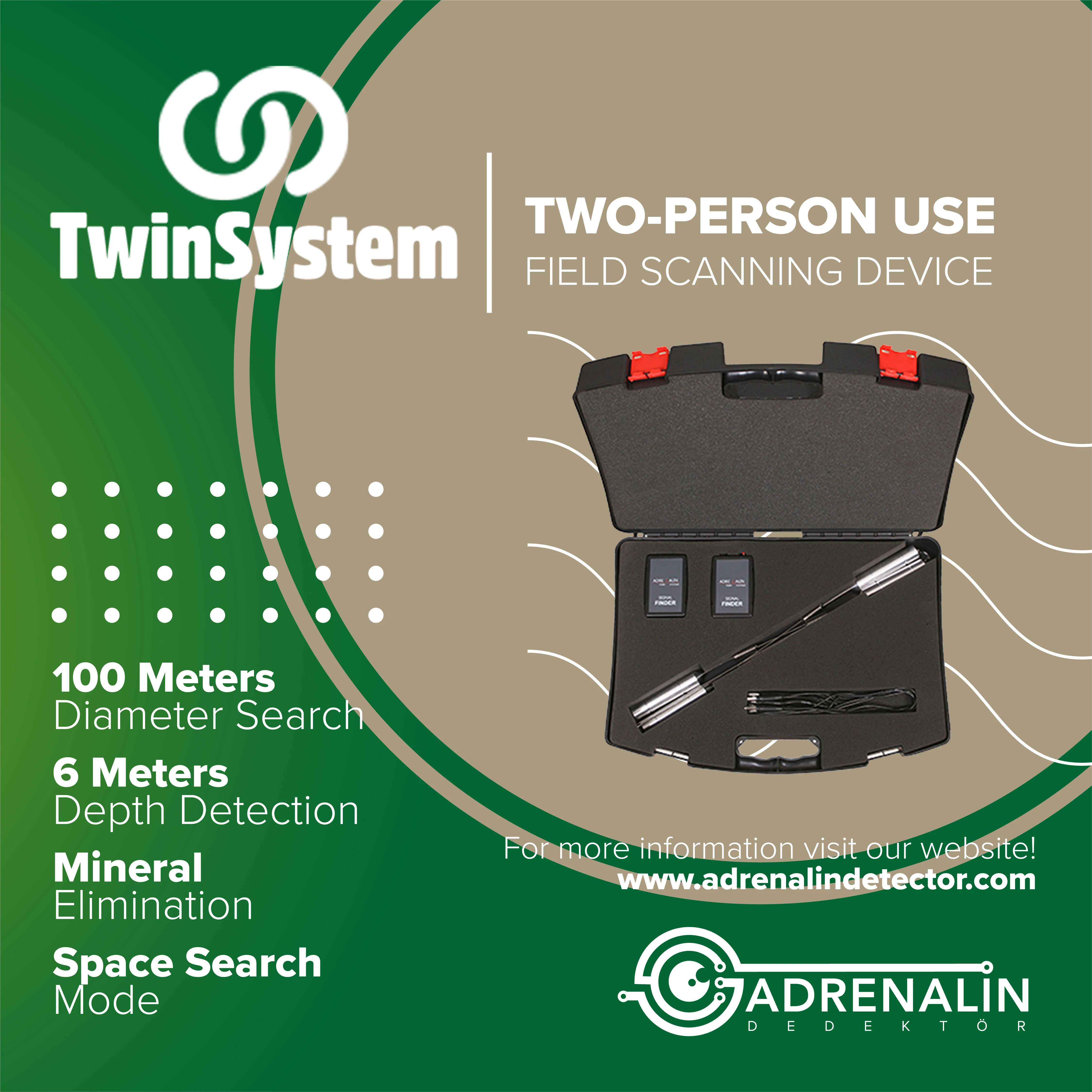 Long Range Treasure Detector | Twin Locator