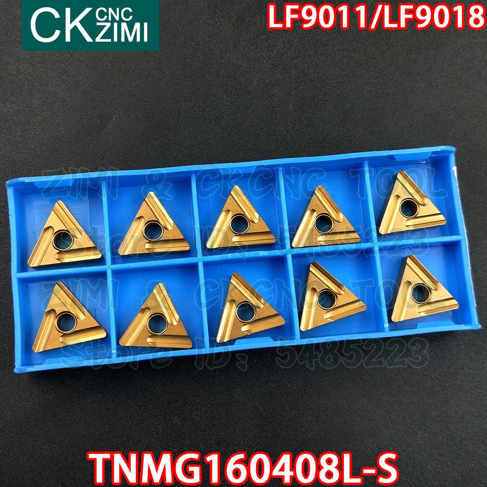 TNMG160408L-S LF9011 TNMG160408L-S LF9018คาร์ไบด์ Slotted แทรกเครื่องมือเครื่องกัด CNC เครื่องมือ TNMG สำหรับเหล็ก