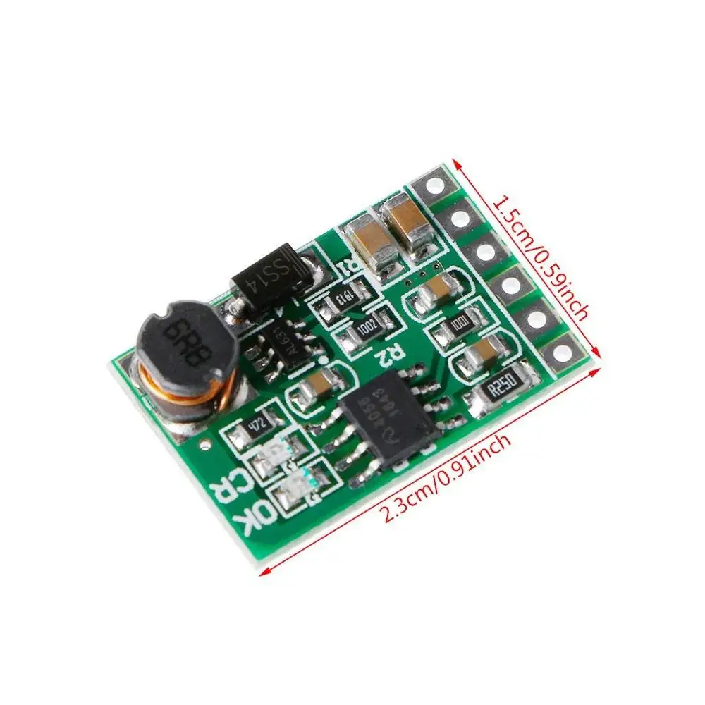 12V UPS Power Diy Board Charger และ Step-Up DC DC Converter DD05CVSA 2 In 1โมดูล