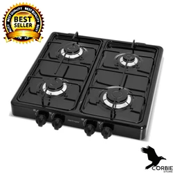 West Ac 400 4 Burner Tube Counter Top 4 Burner Cooker