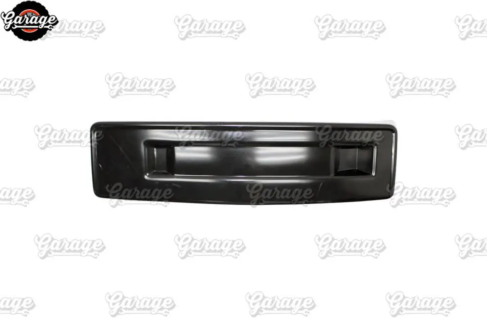 Pad on front bumper case for Mitsubishi Lancer 10 2007-2010 ABS plastic podium of license plate cover accessories car tuning