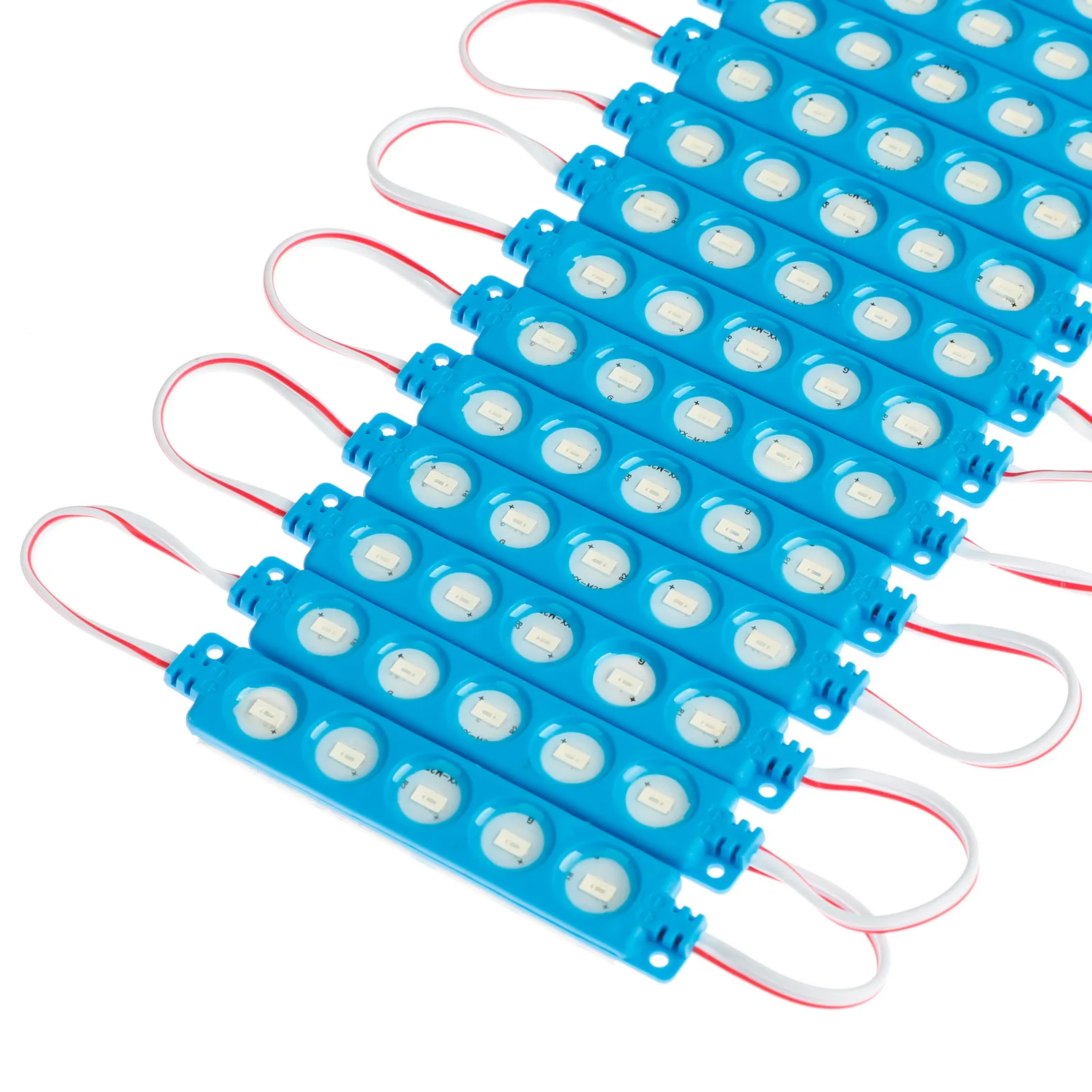 Led Module 100PCS 1.2W UL Listed 5Leds Modules Lighting IP65 DC 12V Waterproof Super Bright Lamp for Text Ads Light Boxes