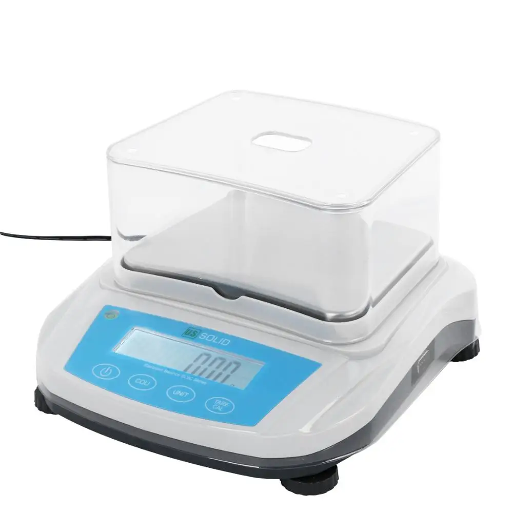 

U.S. Solid 2000 g x 0.01g 2kg Digital Analytic Balance Scale Precision Weighing Scale CE