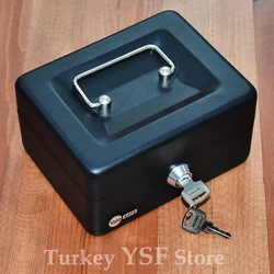 Yale Safe Box Metal Keyed Lock Hidden Cash Moneybox Secret Security Tools