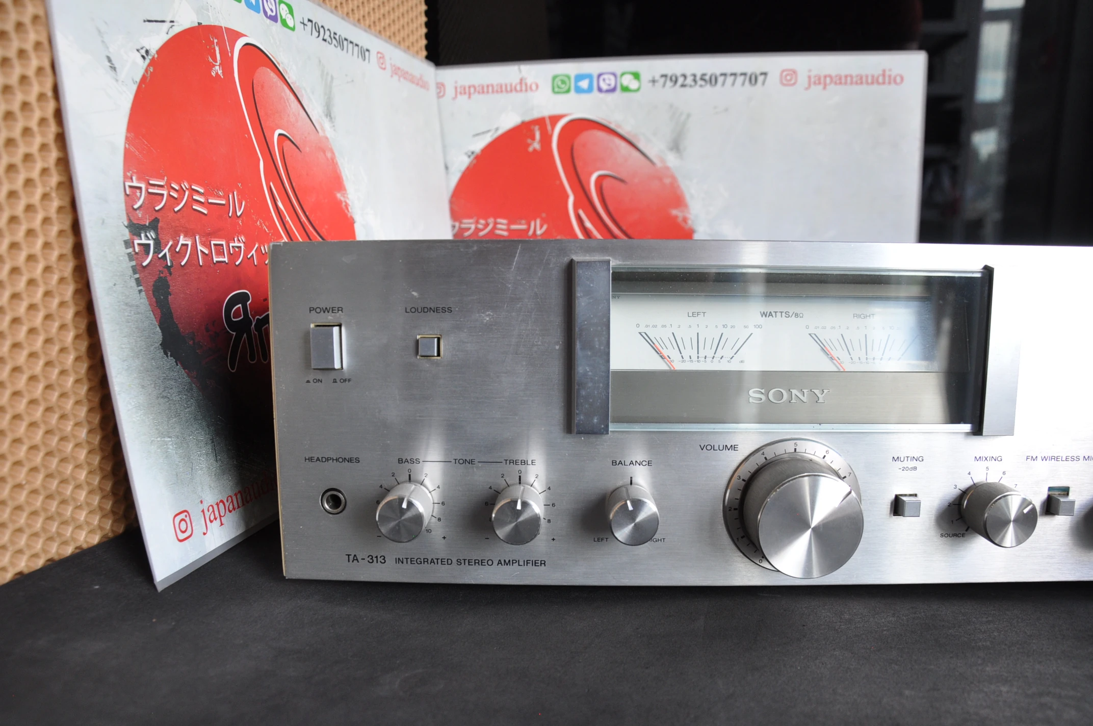 Sony Ta-313 made in Japan fully serviceable without mileage