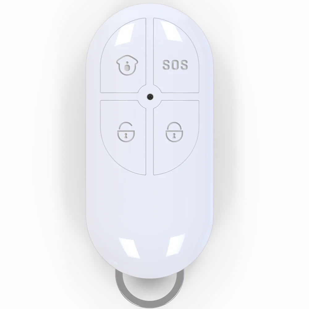 Sistema de alarma inteligente para el hogar, dispositivo con Wifi 4G, GSM, con menú en francés o inglés a Color, Control por aplicación, sistema de
