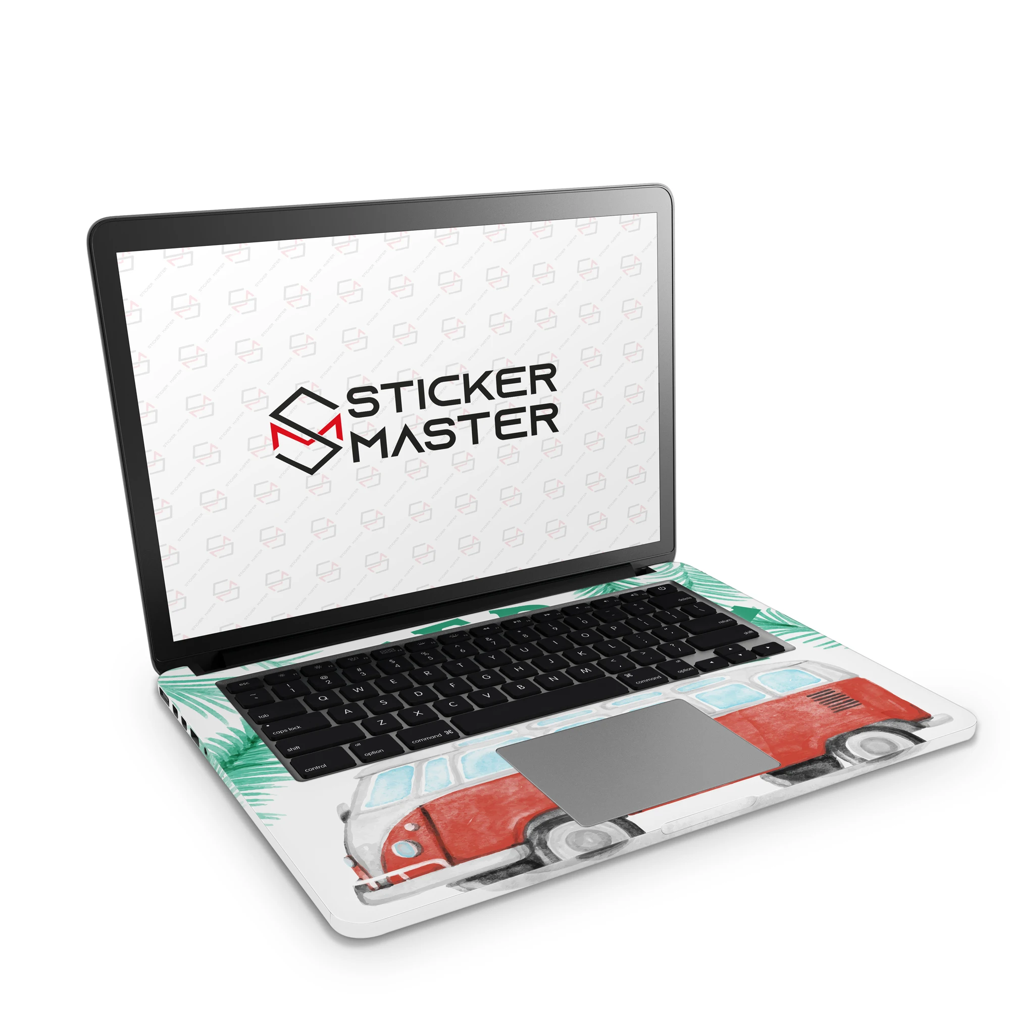 Sticker Master Vintage Caravan Freedom Laptop Vinyl Sticker Skin Cover For 10 12 13 14 15.4 15.6 16 17 19 