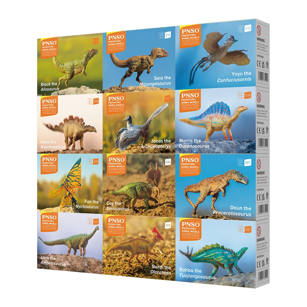 PNSO Little Dinosaur Model Set of 12（013-024）