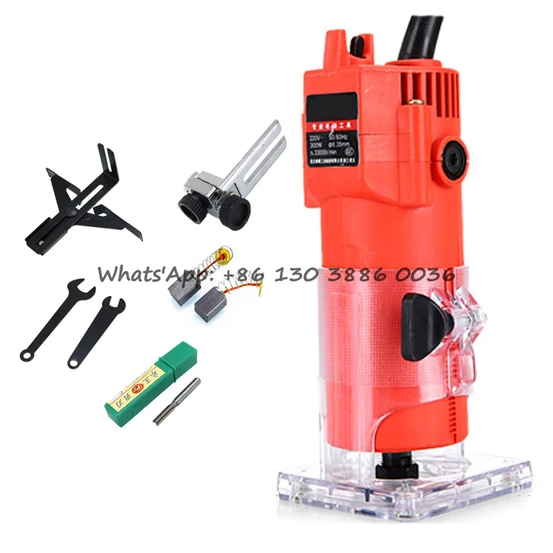 850W Electric Hand Trimmer Router Power Tools Woodworking Trimming Grooving Slotting Edge Wood Trimmer Machine