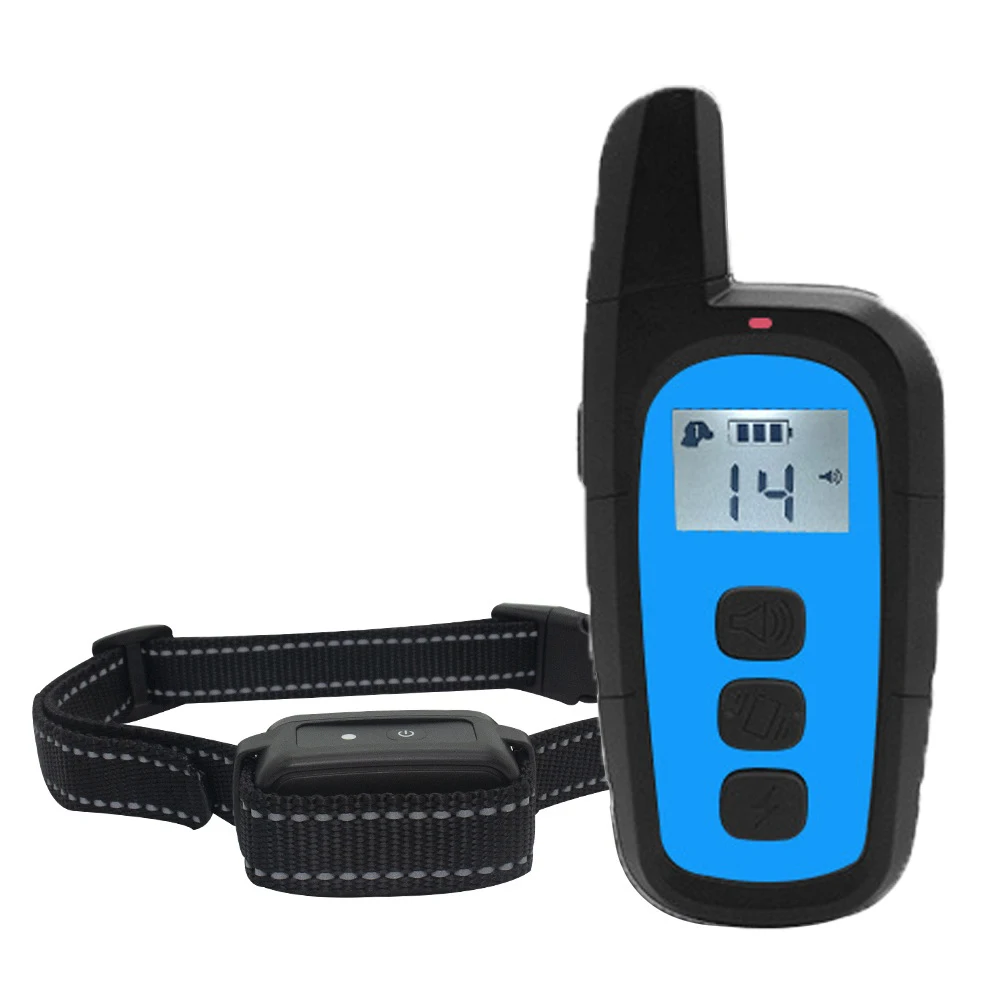 For 1 Dog 300M Remote Control Dog Training Bark Stop Collar With Tone Vibration And Sock Function