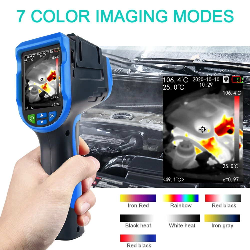 Noyafa – caméra d'imagerie thermique industrielle pour la réparation, NF-523 x 320 pixels, infrarouge, détection thermique domestique,-40 °C ~ 240 °C, 330