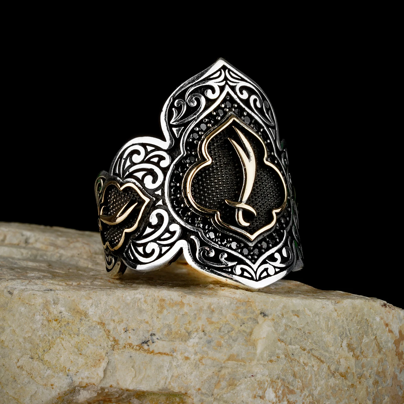 

High Quality Archer Ring Thumb Sword Figured Open Stoneless Ring 925 Sterling Silver Elegantly Designed All Size Jewelry Gift