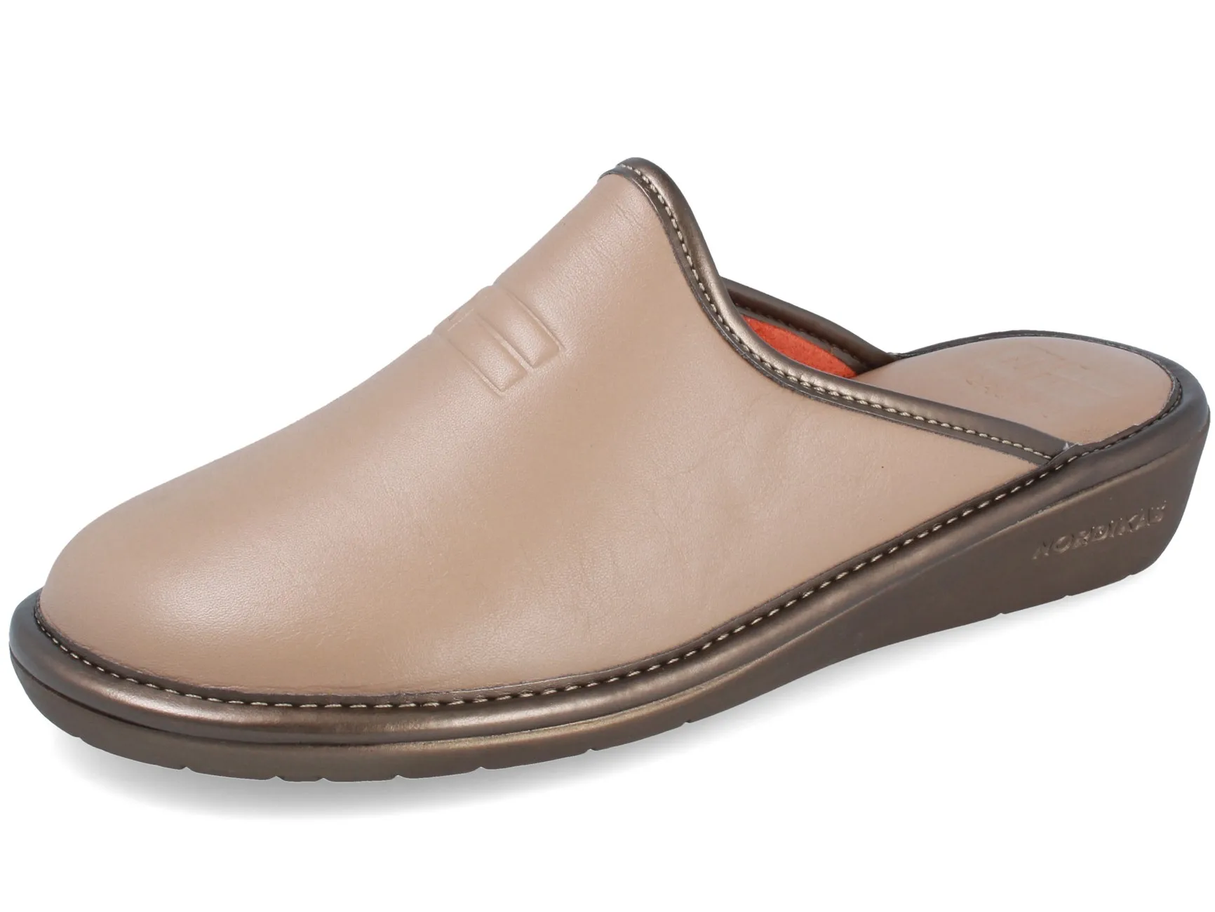 7399 DUBLIN TAUPE, Nordikas, Shoeshop, women's shoes, slippers, home shoes, women slippers, flat shoes