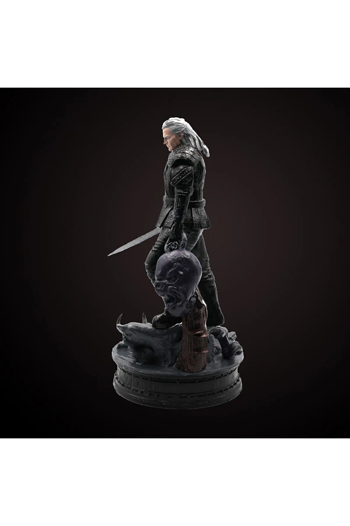 Hunt Geralt Action Figure Witcher-ed Model Toys Model Toys Gift Doll 19cm 3 Wild Wolf Hunt Geralt Action Figure Wild