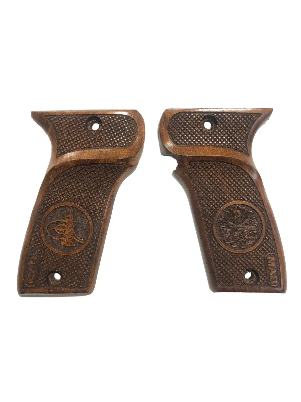 MAB Model D 7.65mm Ottoman Tugra and Sancak Model Laser Cut Mod1 Wooden handles gun accessory hunting gun gun handles 1